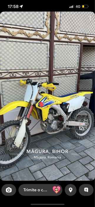 Vand Suzuki RM-Z 450 motor refacut