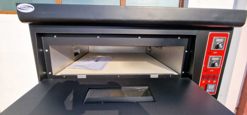 REDUS Cuptor pizza alimentare gaz LPG 4+4 pizza - TRANSPORT INCLUS