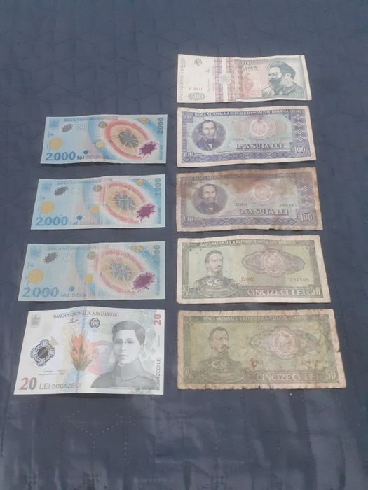 Monede si bancnote vechi, europene