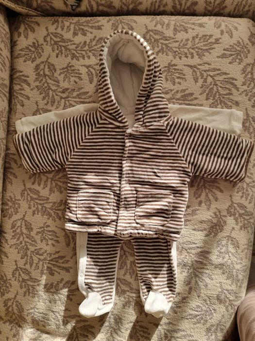 Зимен комплект 56 см Ромпер 2бр 50/56 см и 2бр. 62/68 см