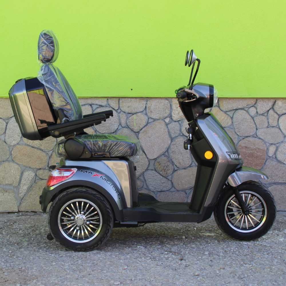 Електрическа триколка Maxmotors FM2 PRO 1800W сив металик