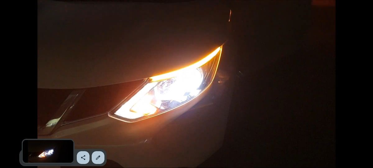 Benzi led drl  faruri semnalizare dinamica secvențiala