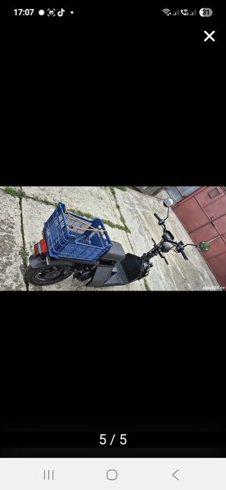 vand scuter electric