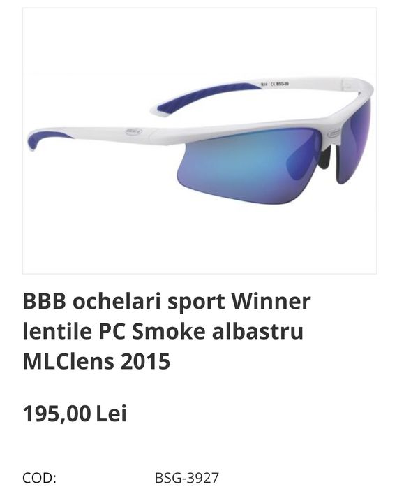 BBB BSG-39 Winner ochelari ciclism lentile schimb si husa
