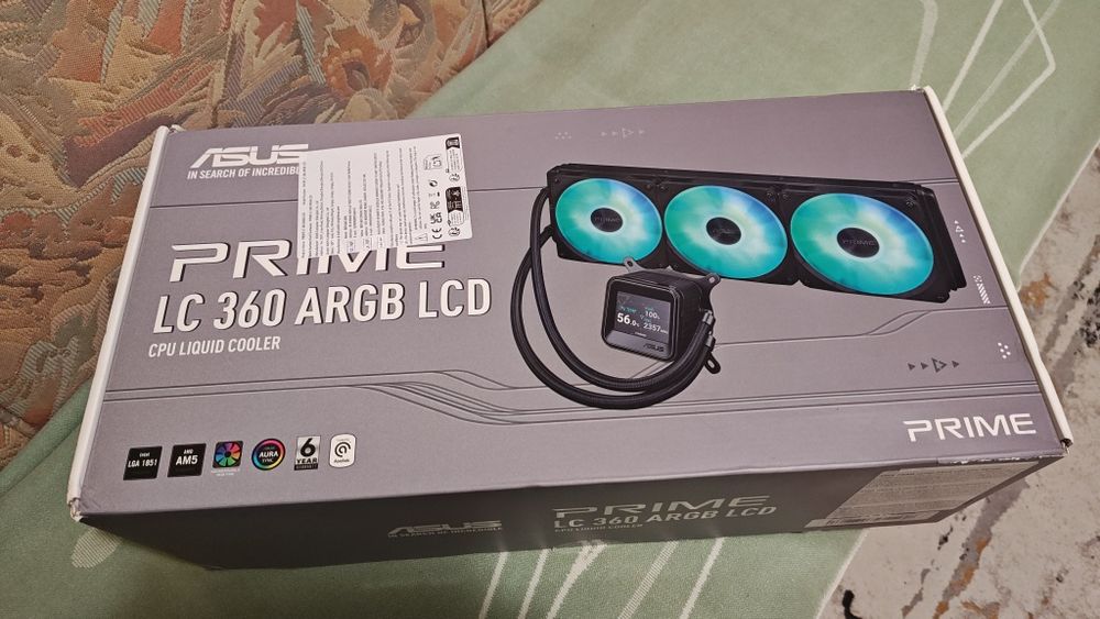 Cooler Cpu Intel/AMD Asus Prime 360 AiO