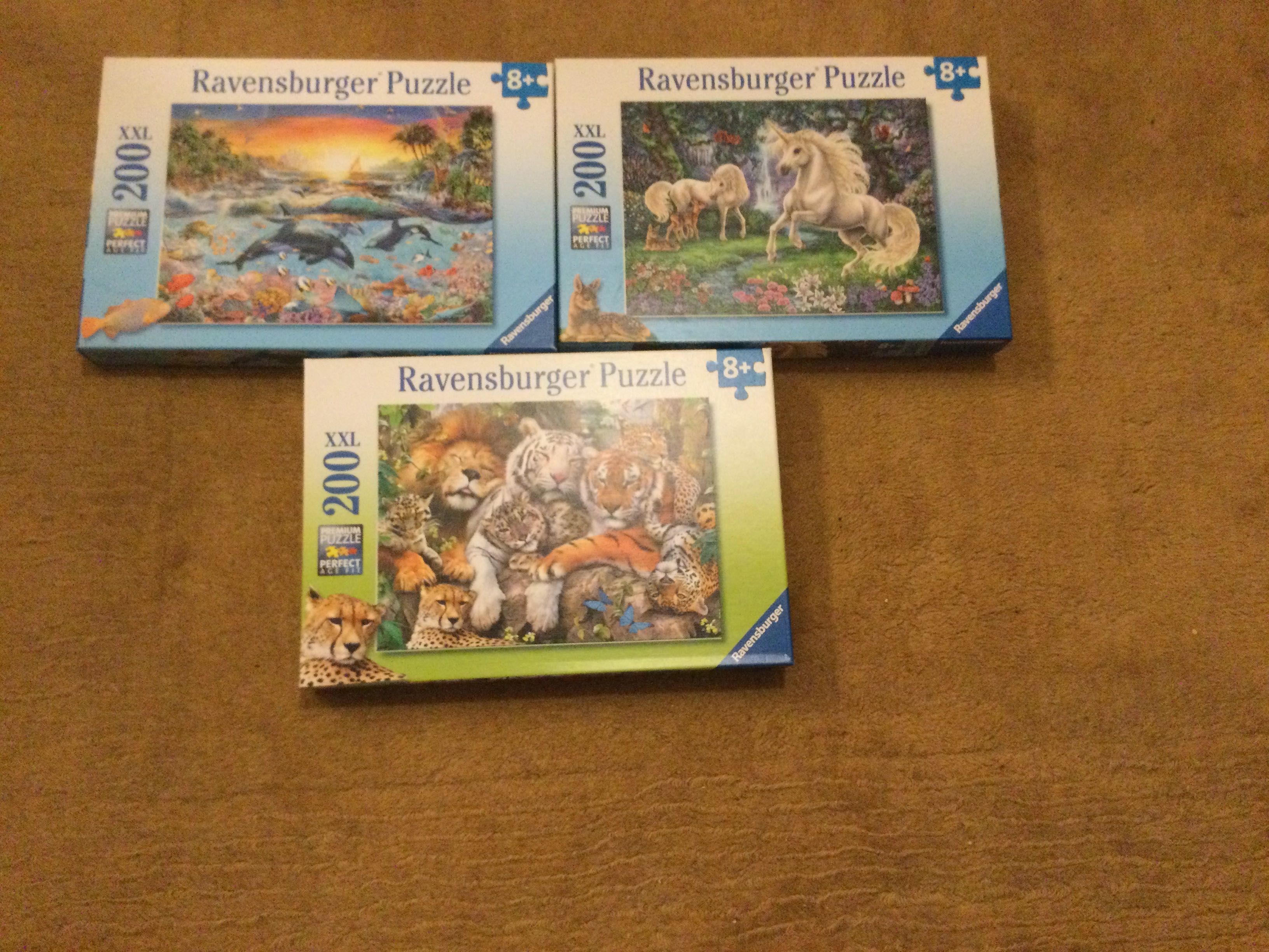 3 puzzle 200 piese Ravensburger