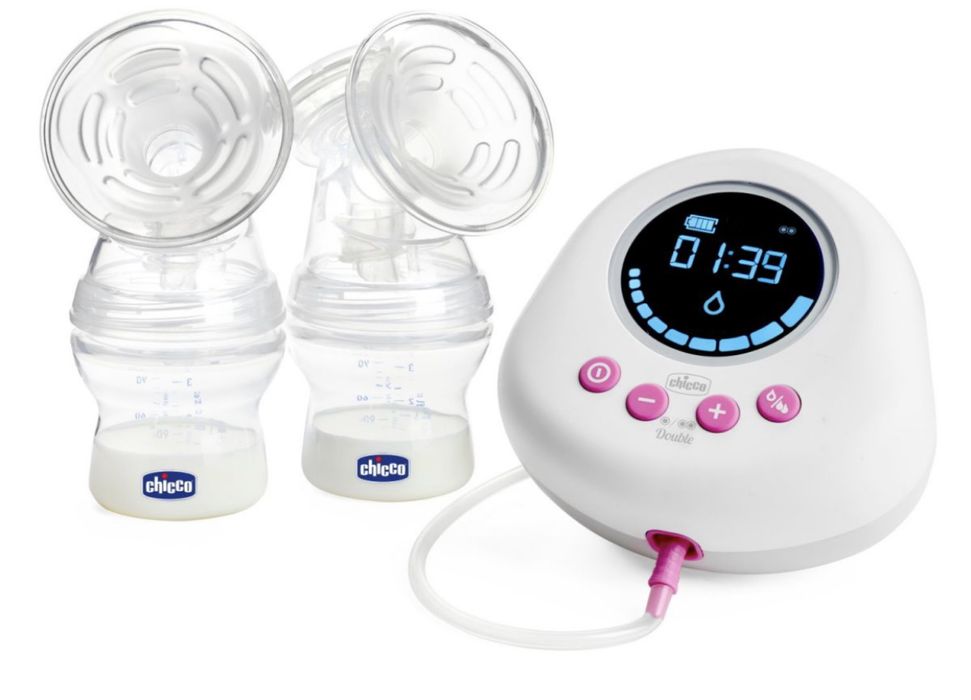 Pompa de san electrica dubla Chicco Naturally Me, 0luni+
