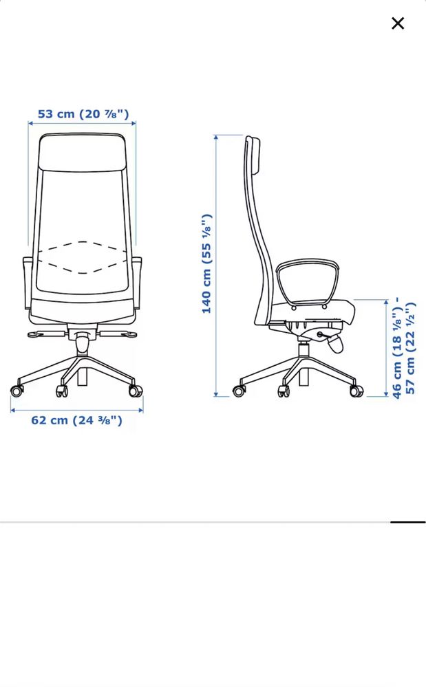 Scaune de birou IKEA