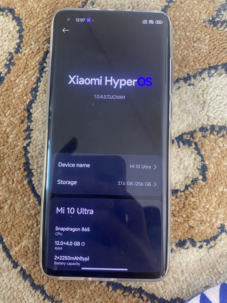 Mi 10 Ultra 256+12