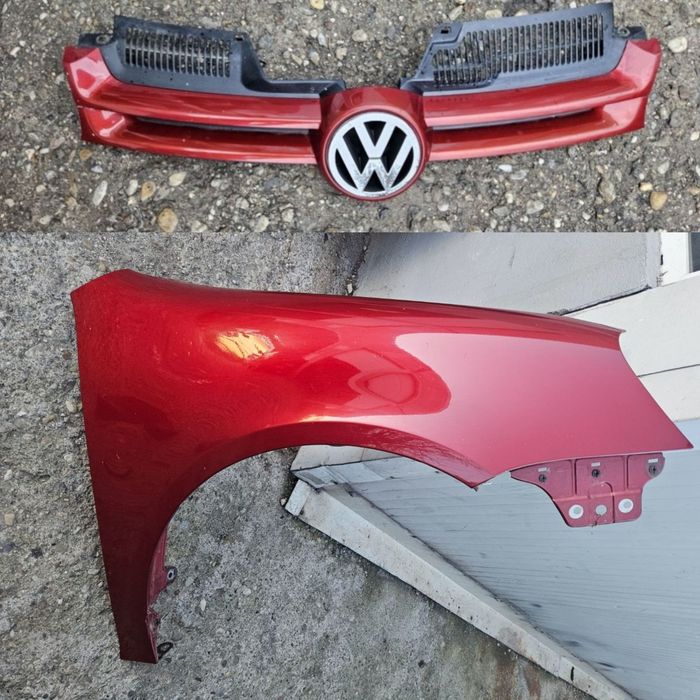 Grila bara fata aripa dreapta Vw golf 5 visinie