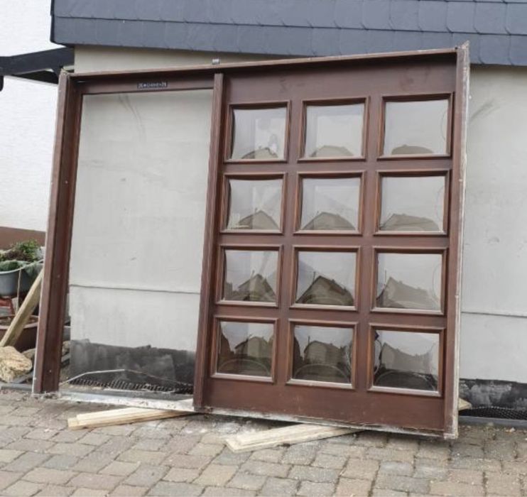 USA CASA LEMN  GERMANIA  intrare termopan H 203 x L  250 GARANTIE