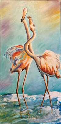 Pictura-Flamingo dance