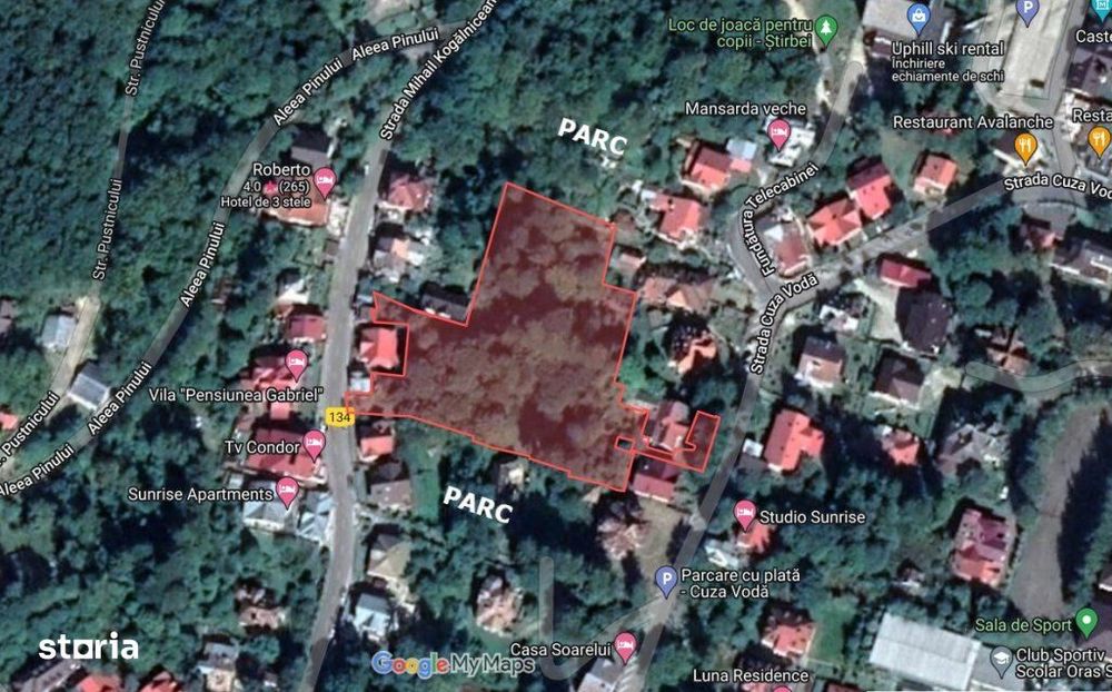 Teren 6700 mp in Sinaia cu PUZ | Oportunitate Investitie
