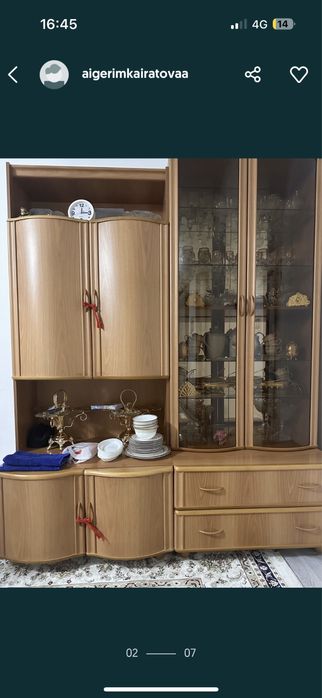 Шағын сервант сатылады