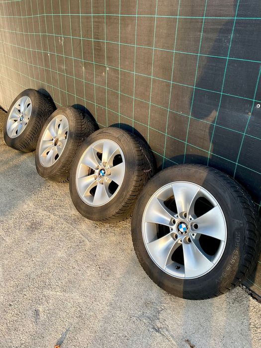 Jante + cauciucuri iarna BMW R16 F30 F20 F22 E90 E91 E92 E46 E82 E87