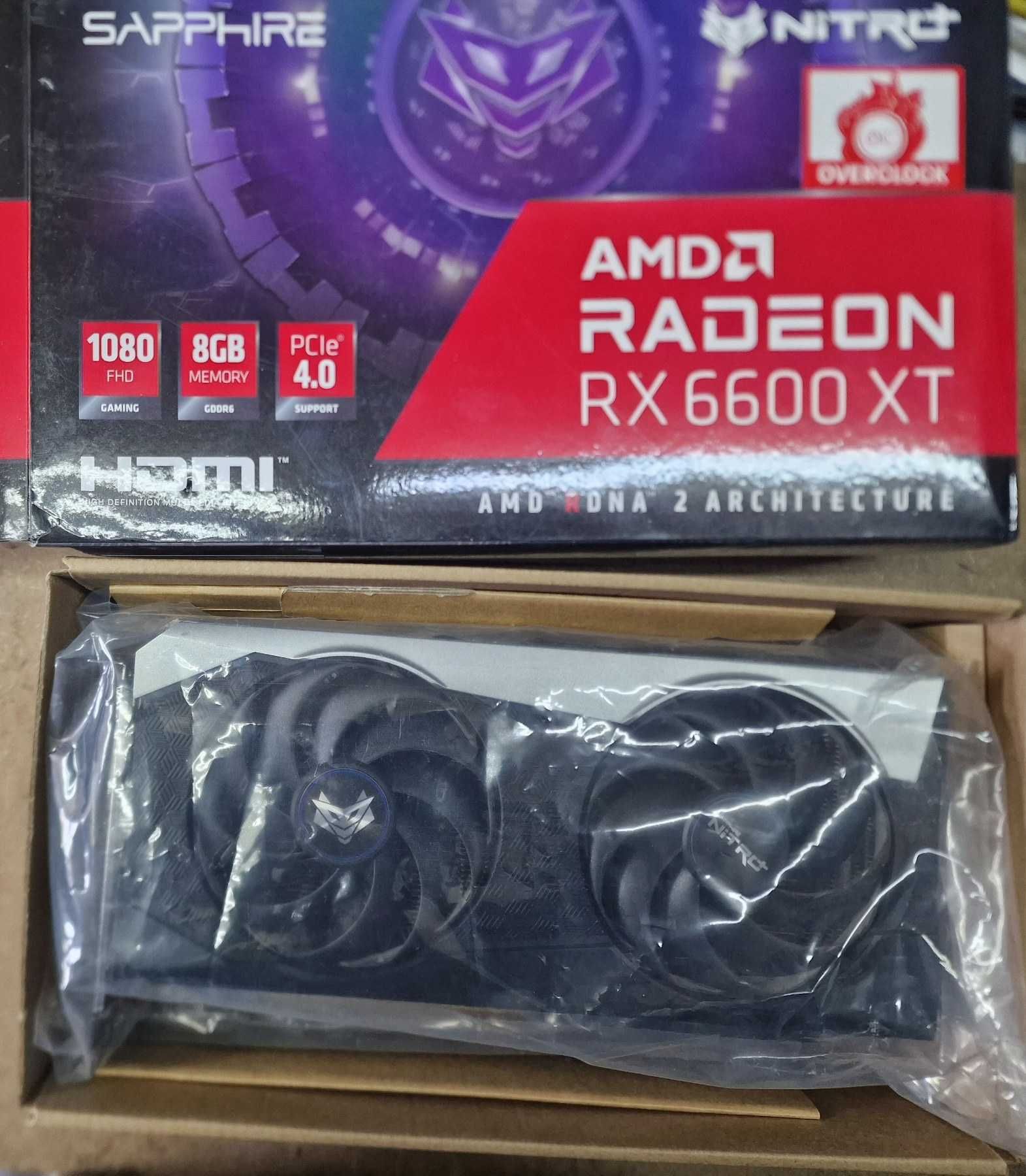 AMD Radeon™ Nitro Plus RX 6600 XT   с Гаранция 3 месеца!
