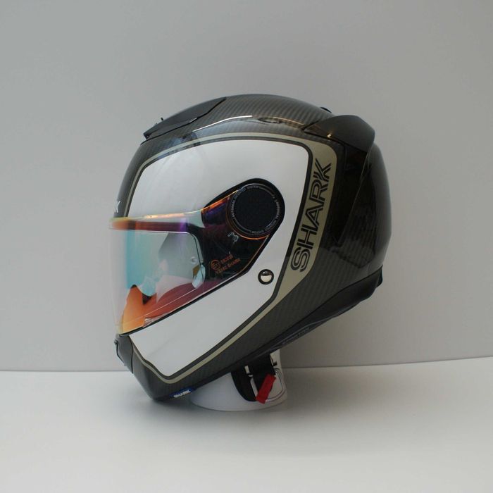 Каска за мотор SHARK SPARTAN Carbon Priona White размер S