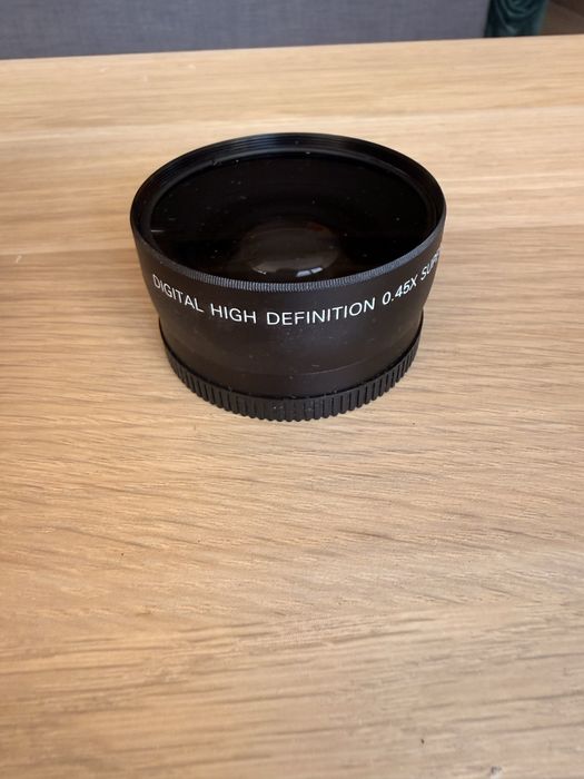 Adaptor super wide si macro 0.45 pentru lentile cu diametru de 58mm