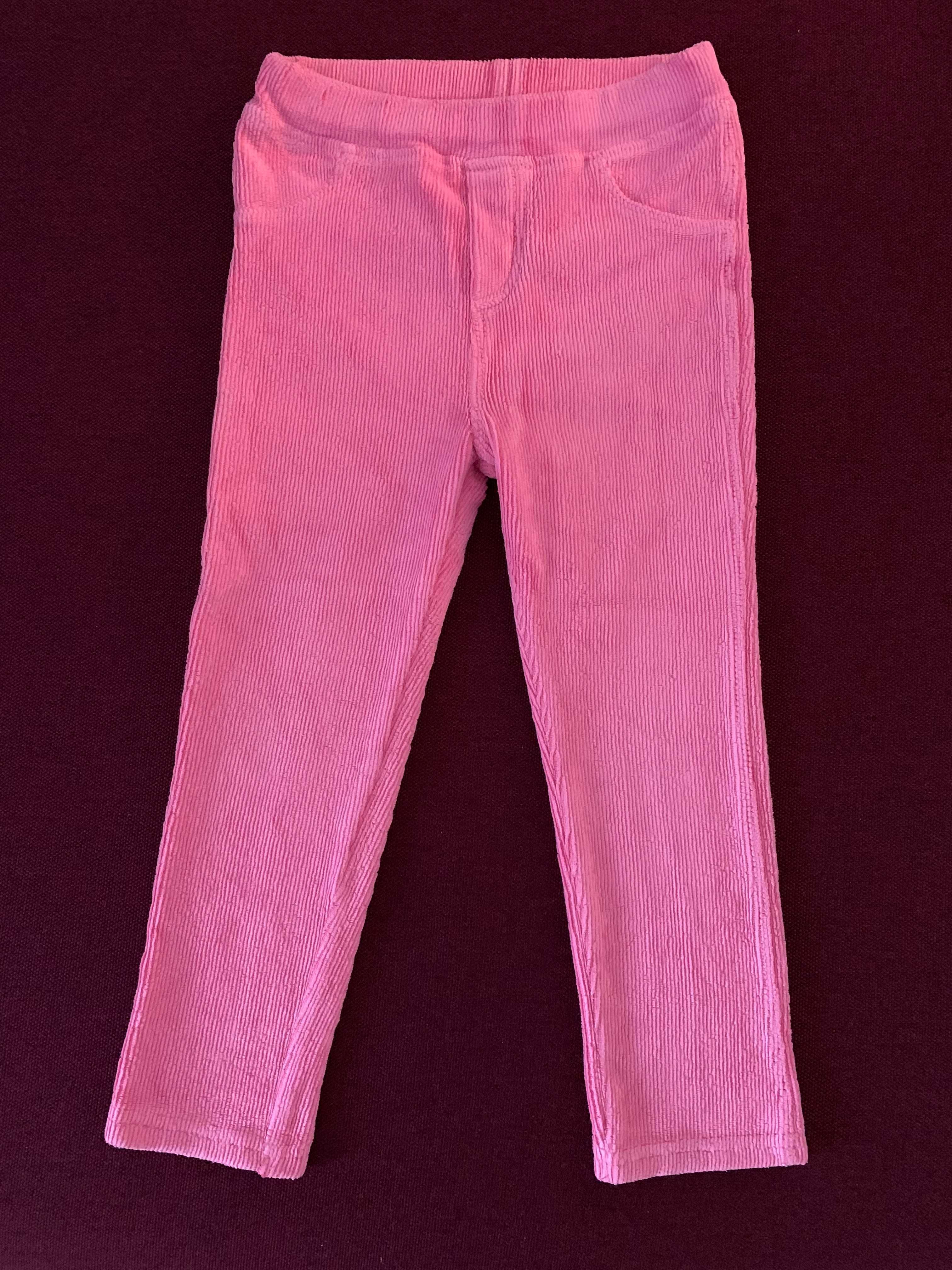 Pantaloni raiati fetite 98cm