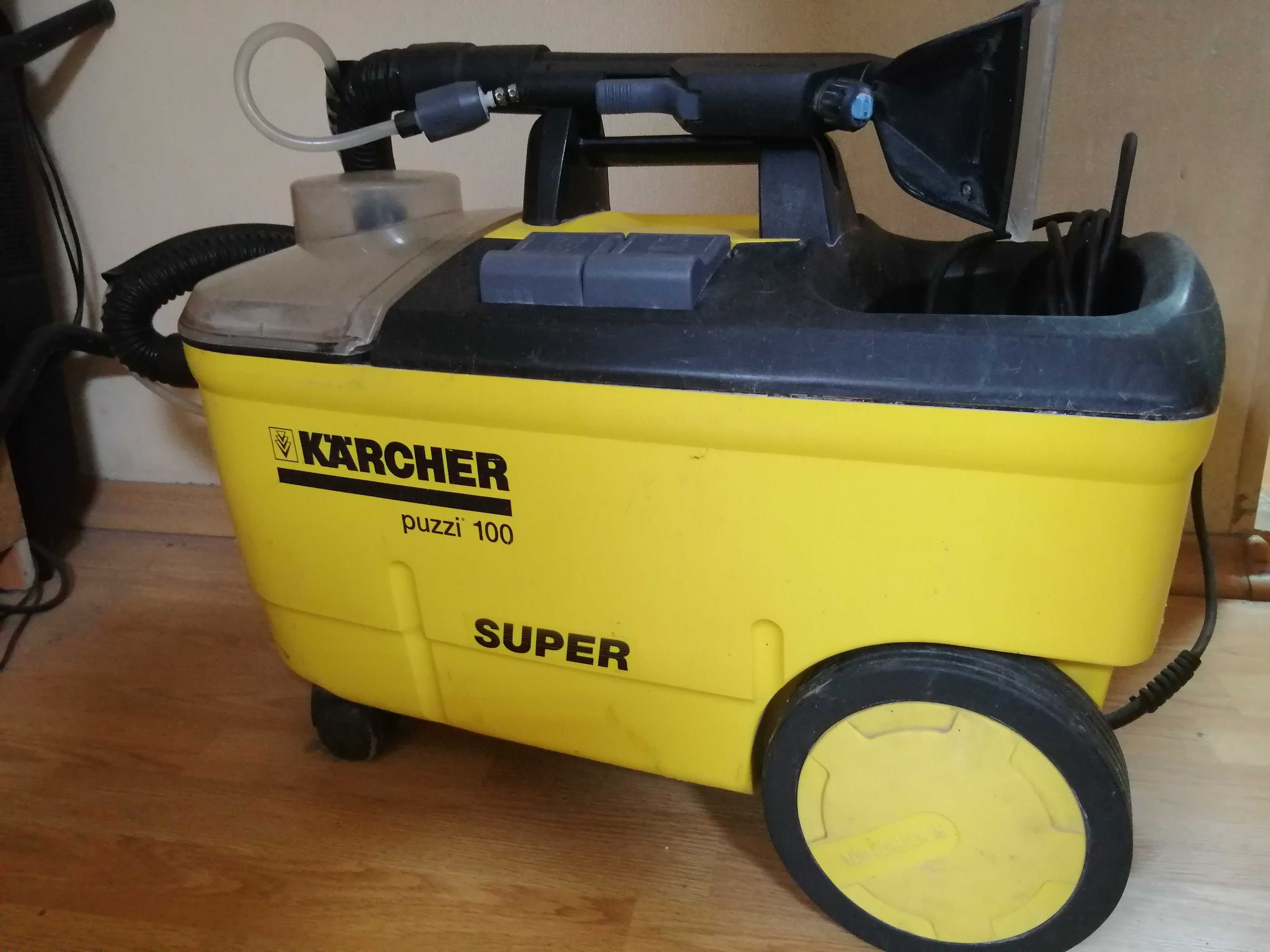 Аренда моющего пылесоса Karcher Puzzi 100/ 4000 сутки, чистка мебели