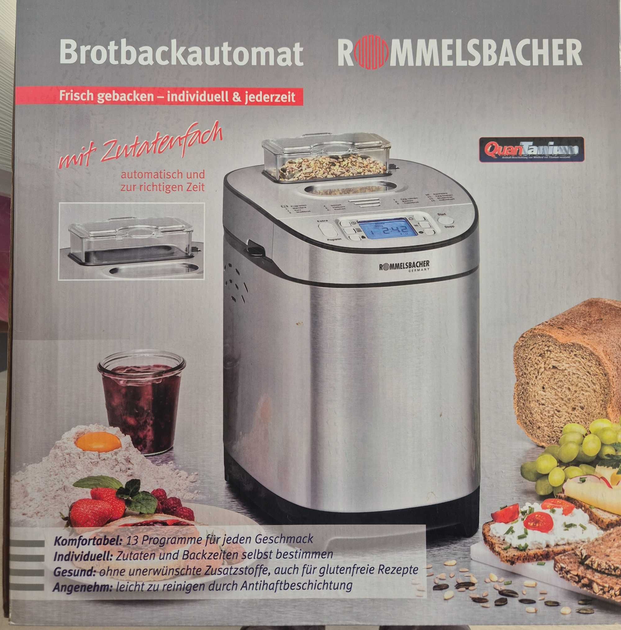 Vand masina de facut paine marca Rommelsbacher