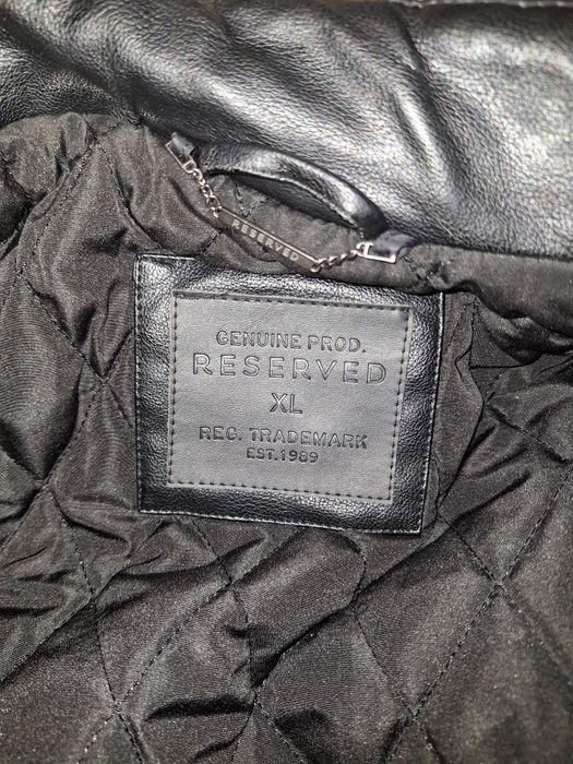 Geaca de piele Reserved XL