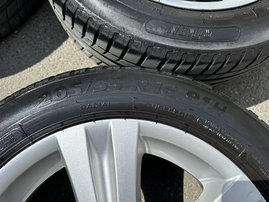 Jante originale bmw cu anvelope de vara 205/55/16