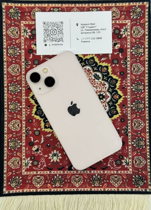 iphone 13 mini 256gb 72%, Айфон 13 мини 256гб 72%