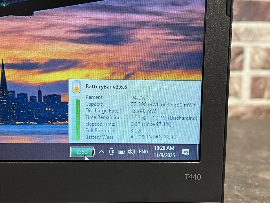 Lenovo ThinkPad T440 / 14” / i5 / 8GB RAM / SSD