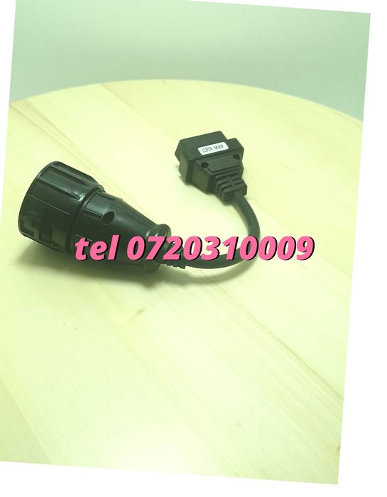 Cablu Adaptor Diagnoza Camion Tir Man Tga 12pin Obd2 Delphi Autocom M