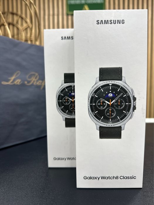 Samsung Watch 8 Classic 46mm LTE / Black / Noi