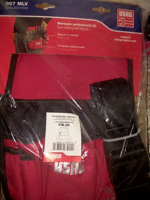 Сумка для инструментов поясная.