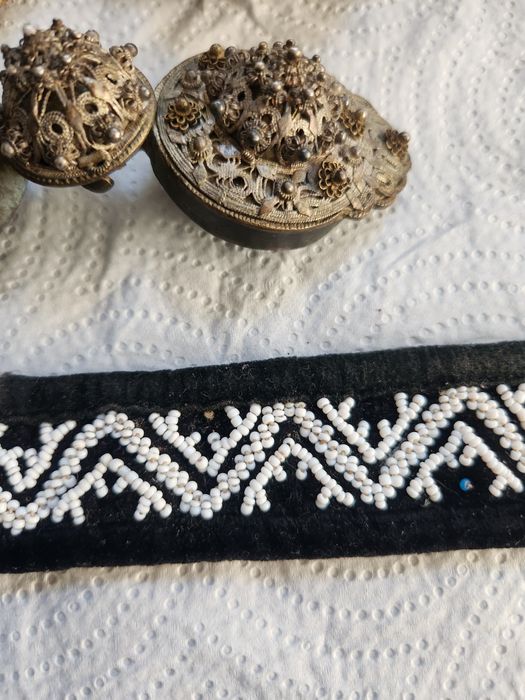 Винтидж пафти с колан турски 18 век