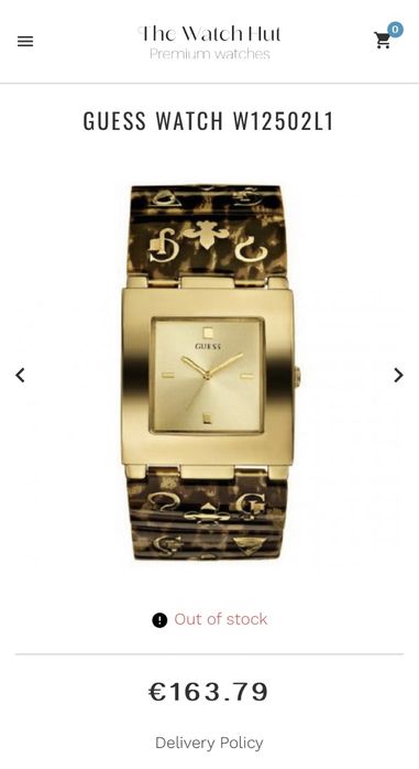 Ceas dama Animal G Logo GUESS