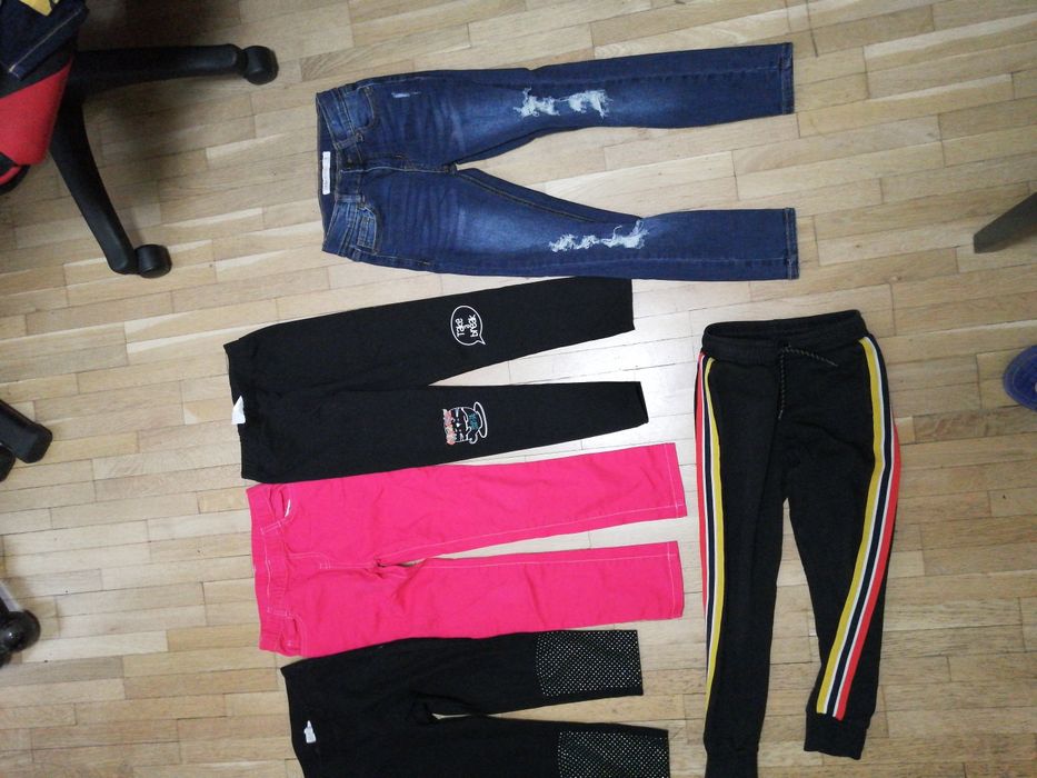 Маркови дрехи момиче 122-128, Зара, Tommy Hilfiger, Adidas