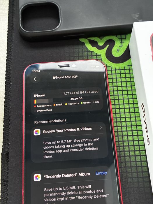 Iphone 12 mini 100% батерия