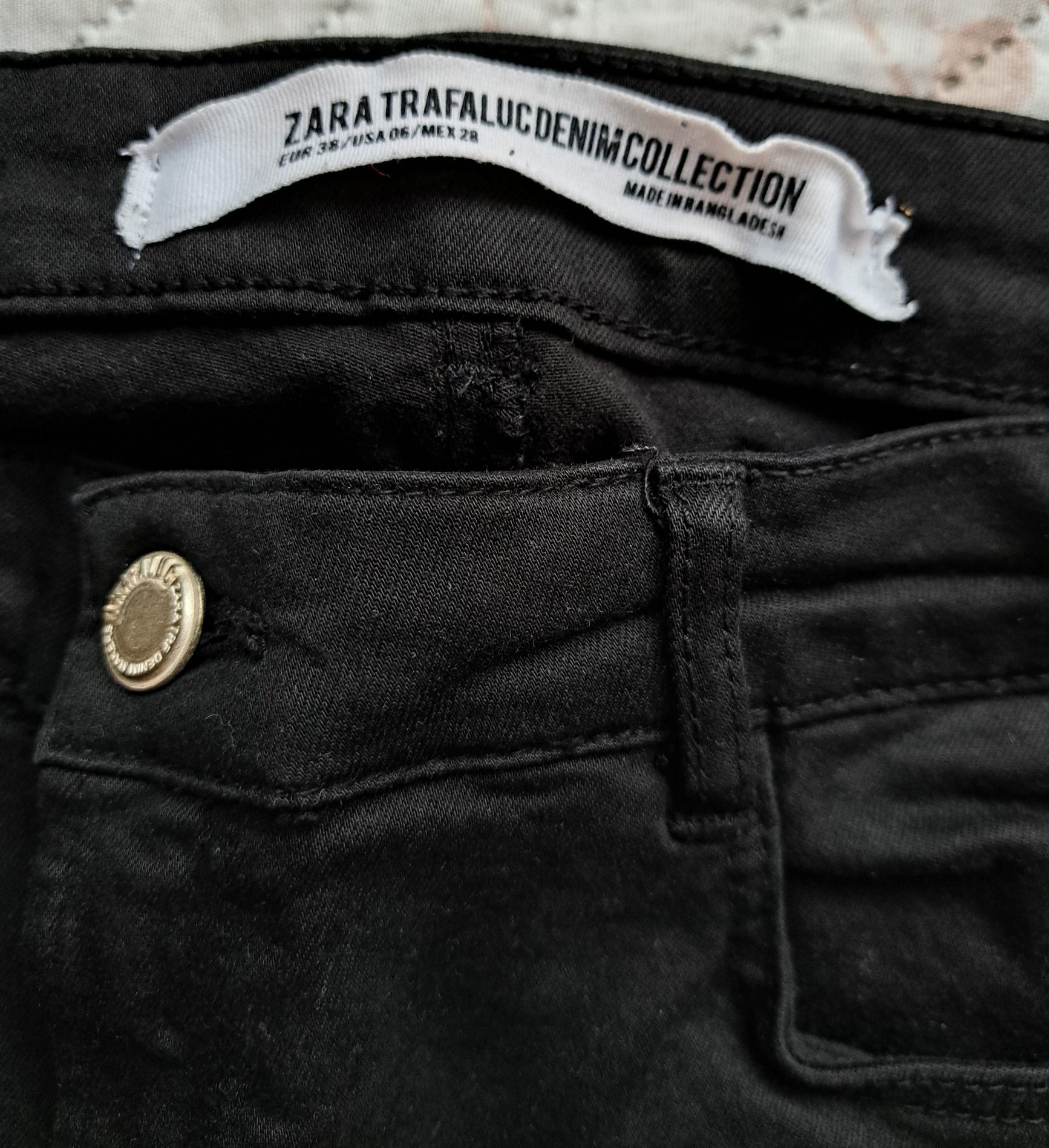 Черен Панталон  Zara