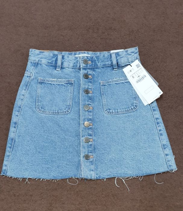 Fustă de blugi Zara