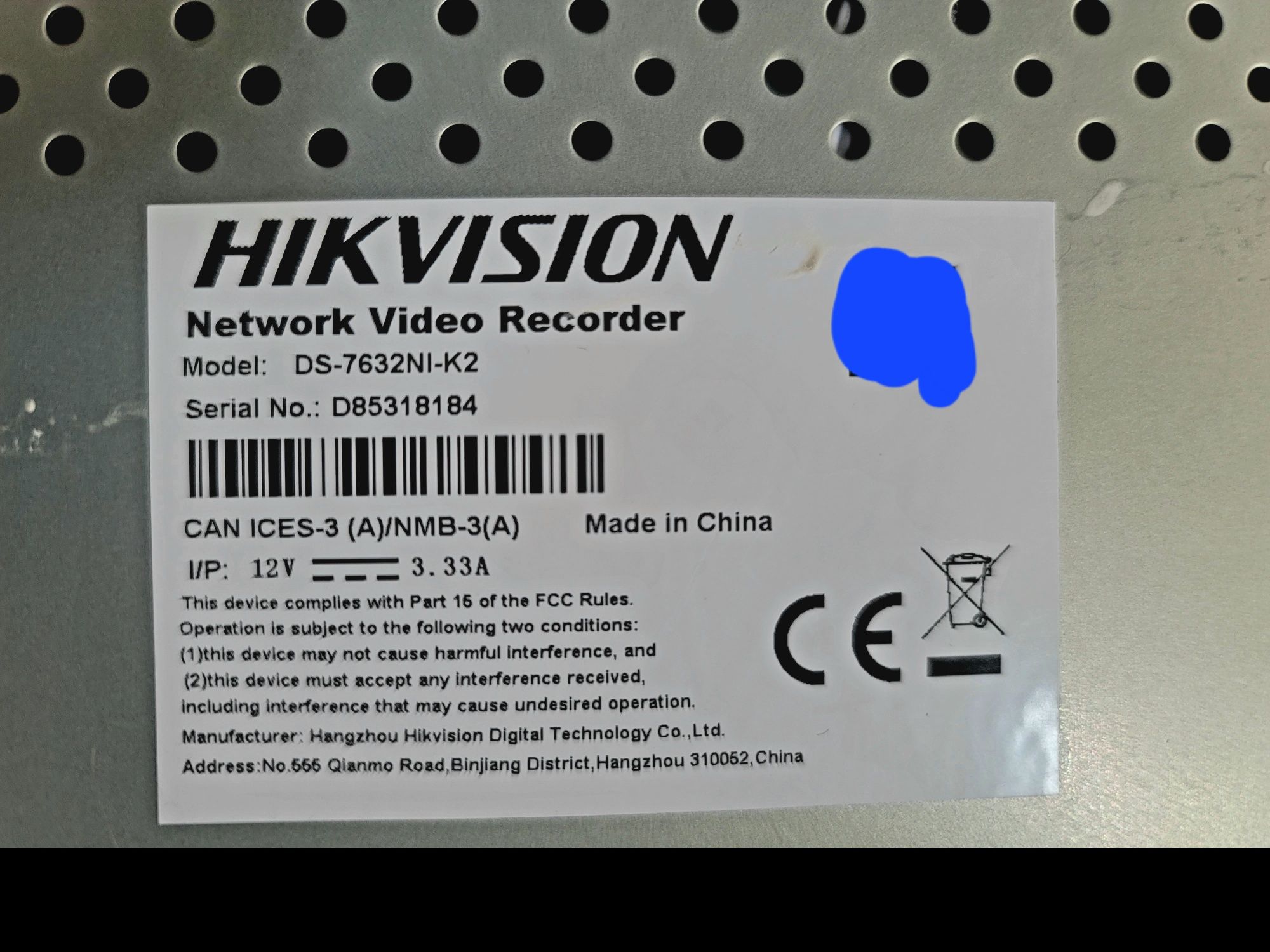 Camera Enver 32   7632 K2