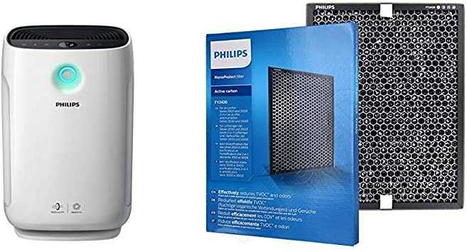 Purificator de aer PHILIPS AC2889, 5 trepte viteza Hepa, Wi-Fi alb