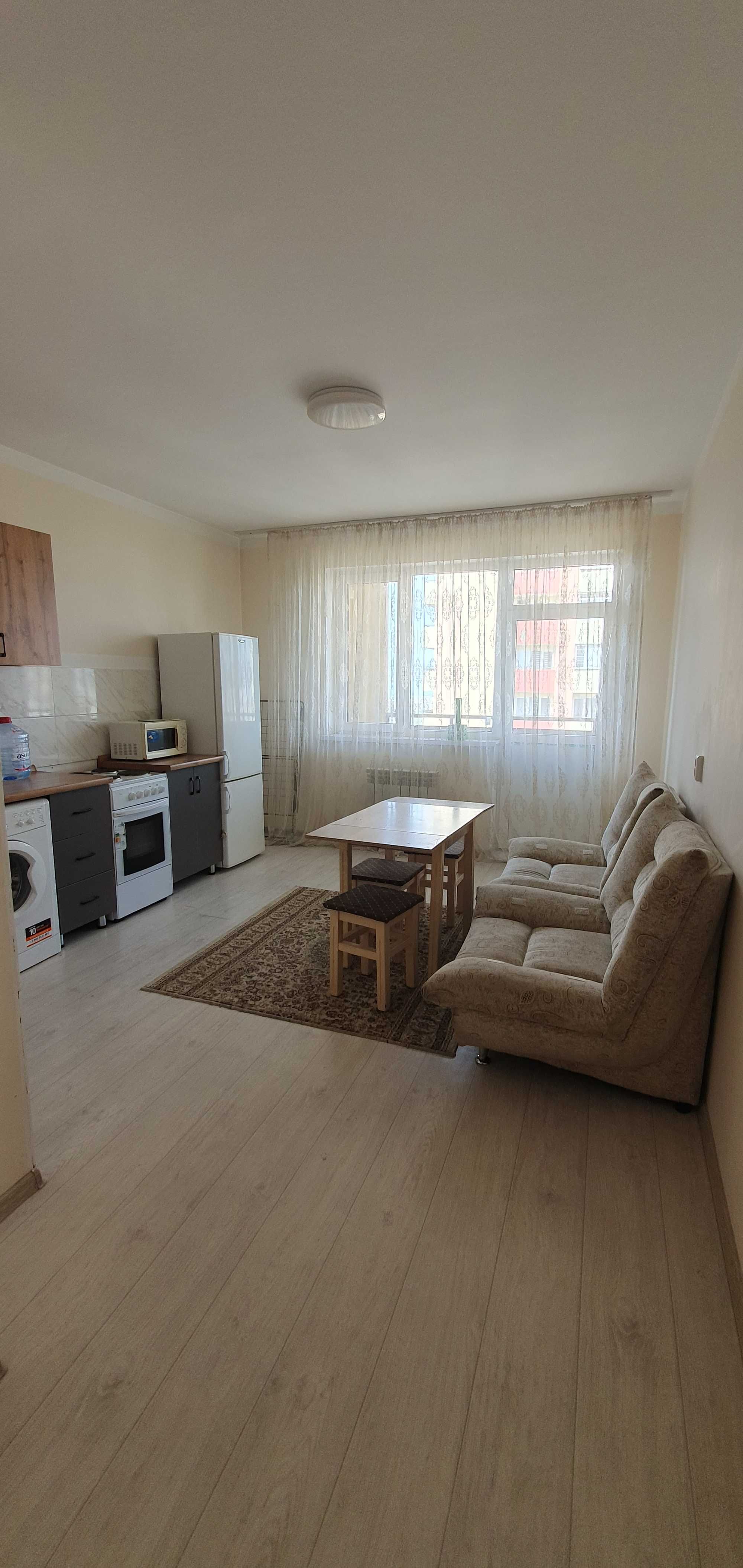 Продам 1-комн квартиру. ЖК " Жандосова". 48 м2. мик-н Таугуль.
