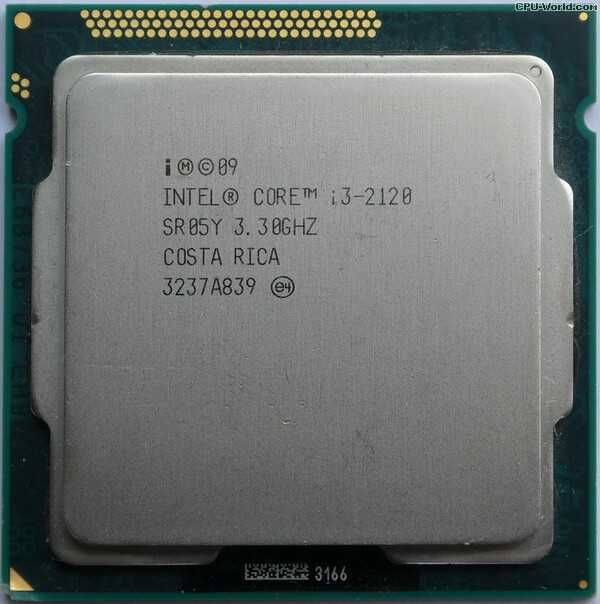 Процесор ЦПУ CPU Intel i3 2100 / 2120 / 3220 / 1155 HD Graphics