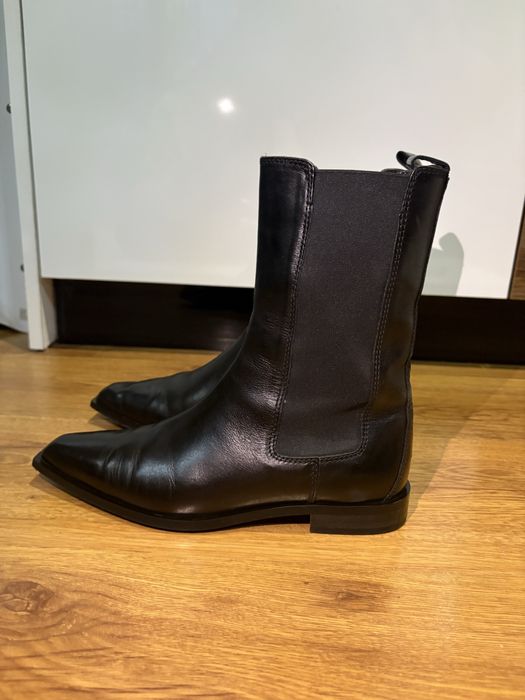 Дамски/Боти/ботуши/Massimo dutti/естествена кожа