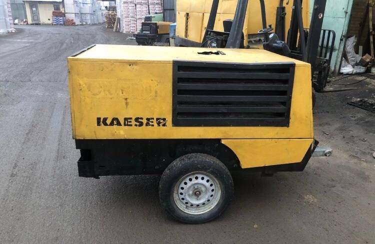 Компрессор дизельный винтовой на шасси  KAESER M43