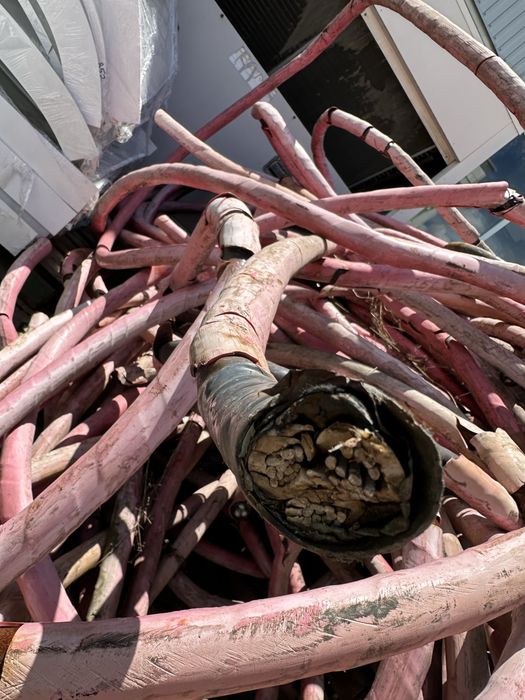 Deseu cablu aluminiu cu manta de fier-cupru