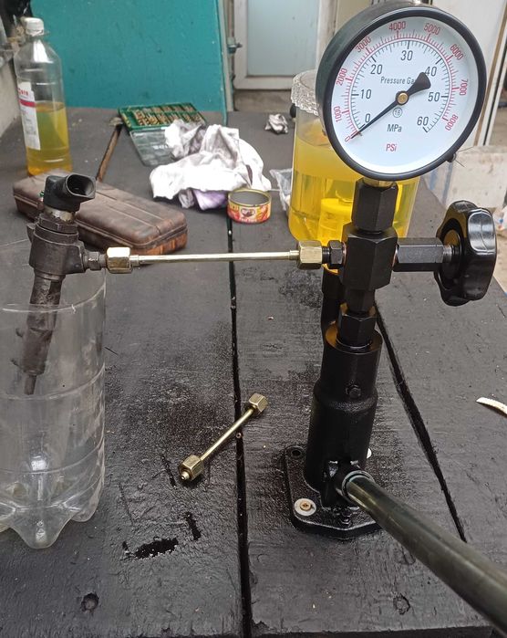 Presa testat injectoare Diesel 0-600bar