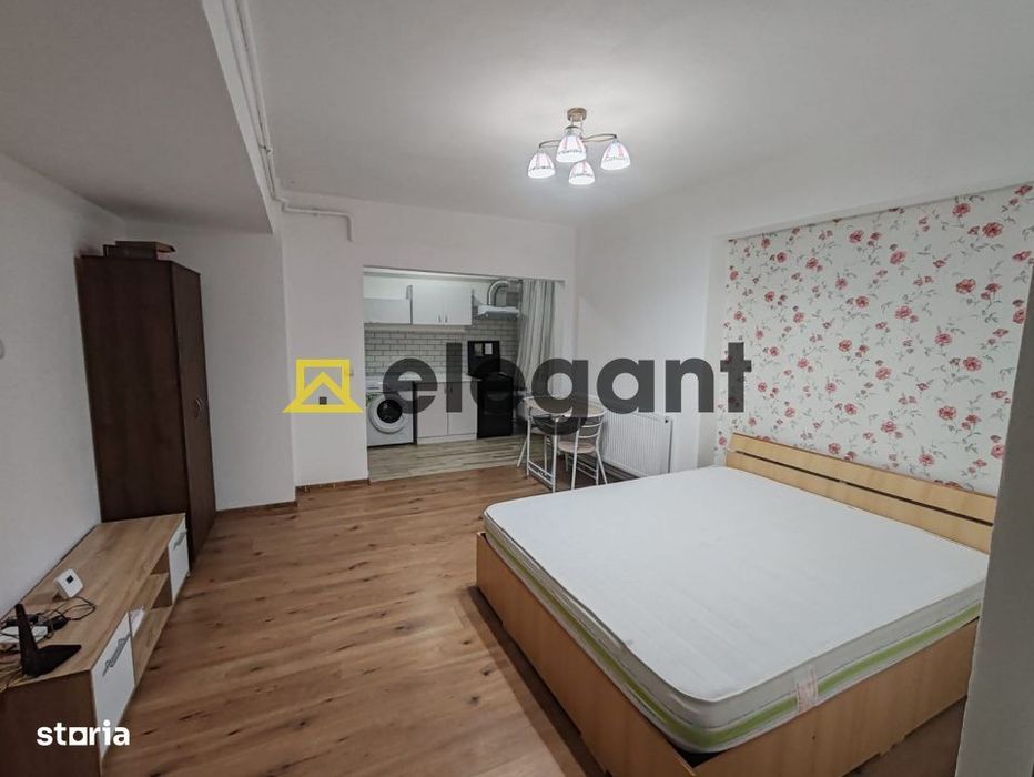 Garsoniera moderna, etaj 2, bloc nou, mobilata, Cornitoiu