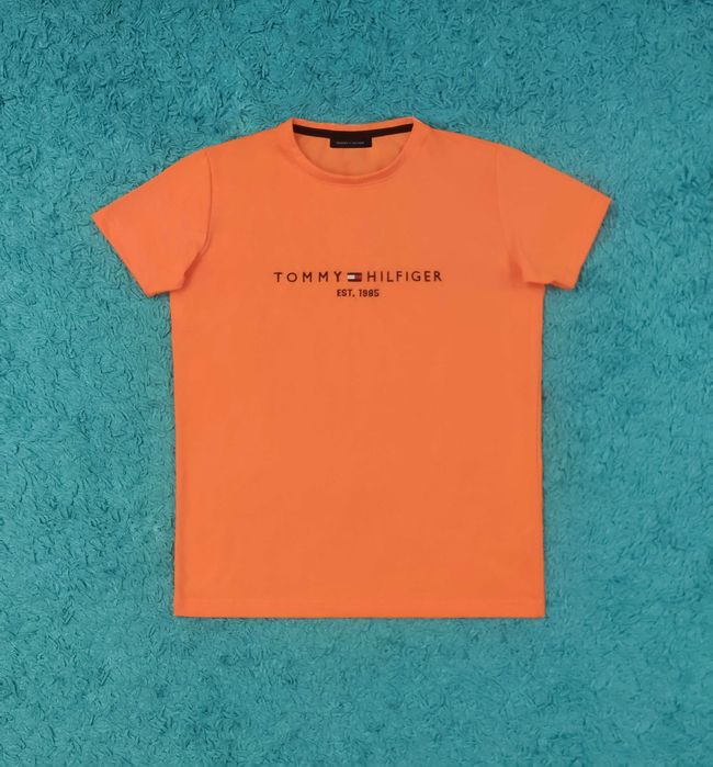 Tricou Tommy Hilfiger - Portland Orange