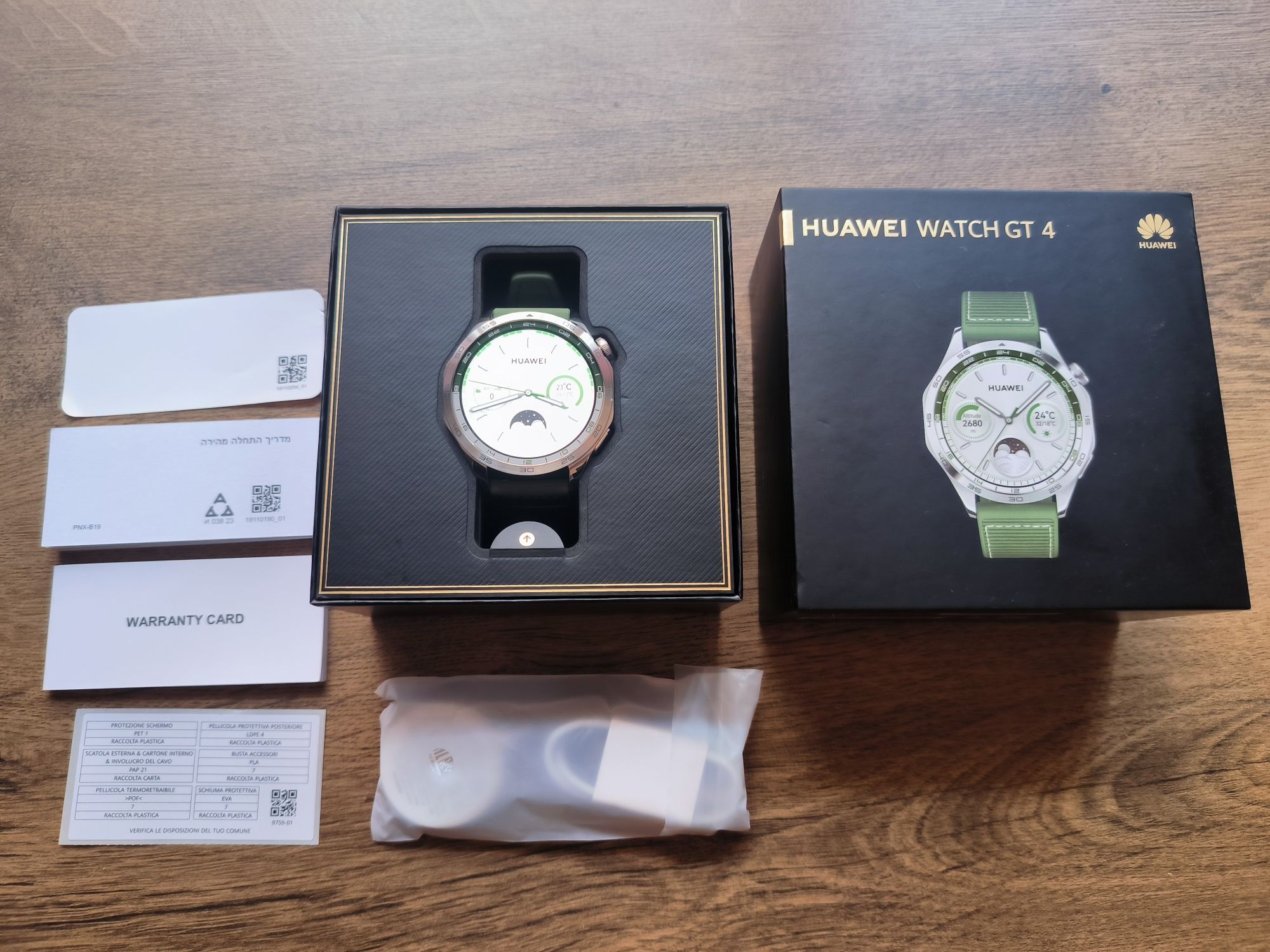 Huawei watch GT 4 Green
