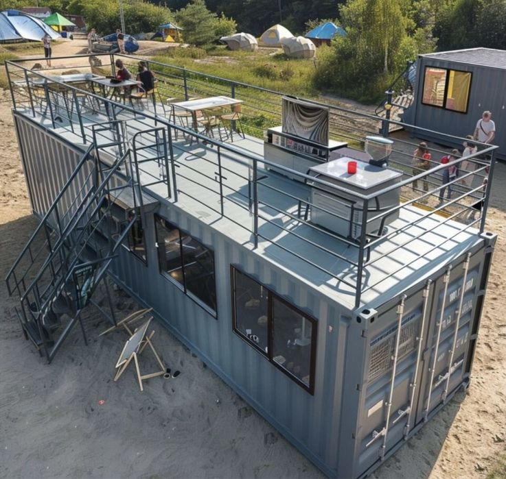 Жилой контейнер. Модульный дом из контейнера